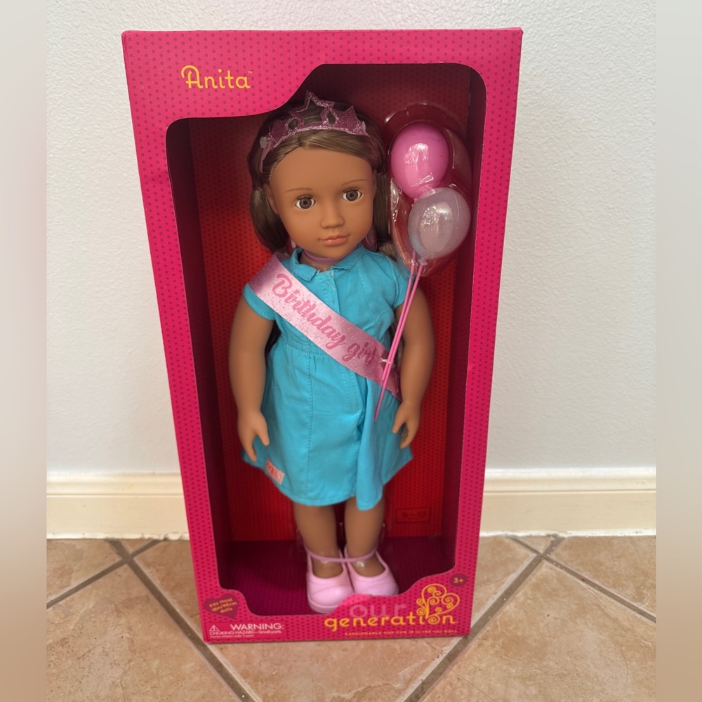 Our Generation Anita 18" Birthday Party Doll